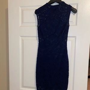 Navy blue dress
